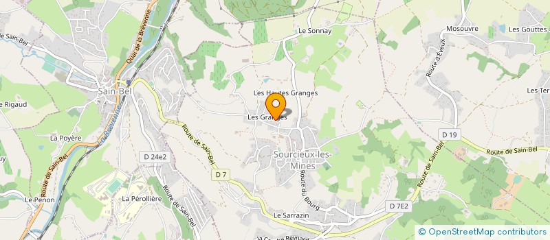 localisation de l'entreprise MADAME MAILYSS ORTEGA  SOURCIEUX-LES-MINES