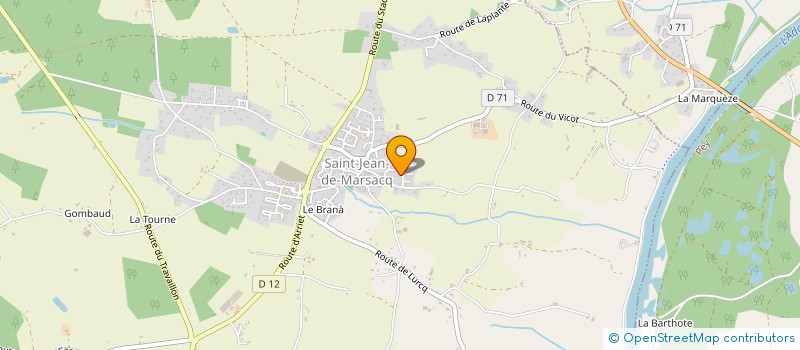 localisation de l'entreprise MADAME MAIMITY CASTEL  SAINT-JEAN-DE-MARSACQ