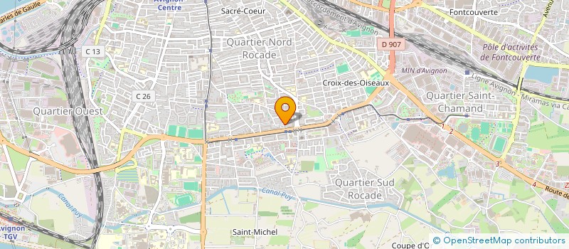 localisation de l'entreprise MADAME MAIMOUNA BARRY  AVIGNON