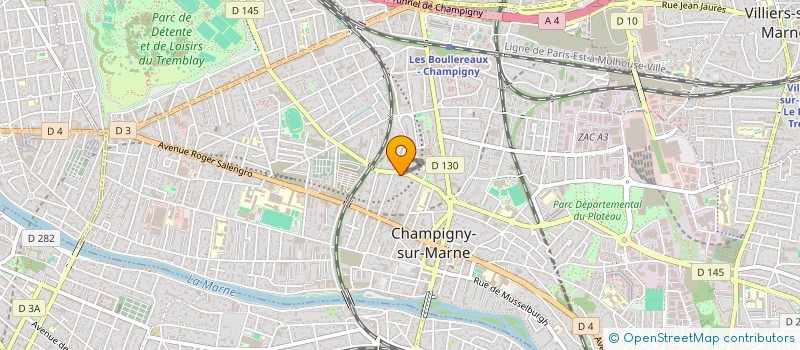 localisation de l'entreprise MADAME MAIMOUNA CAMARA à CHAMPIGNY-SUR-MARNE