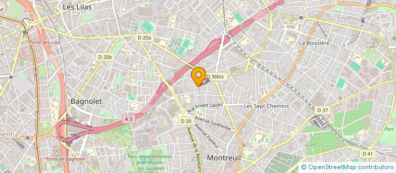 localisation de l'entreprise MADAME MAIMOUNA COULIBALY à MONTREUIL