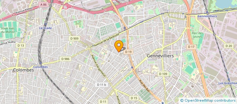 localisation de l'entreprise MADAME MAIMOUNA DIACOUMBA  ASNIERES-SUR-SEINE