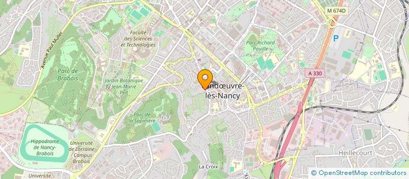 localisation de l'entreprise MADAME MAIMOUNA DIARRA  VANDUVRE-LES-NANCY