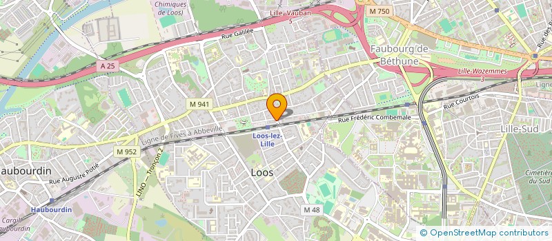 localisation de l'entreprise MADAME MAIMOUNA DIOP  LOOS