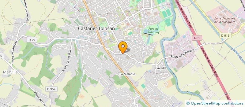 localisation de l'entreprise MADAME MAIMOUNA DONGO IMALE à CASTANET-TOLOSAN