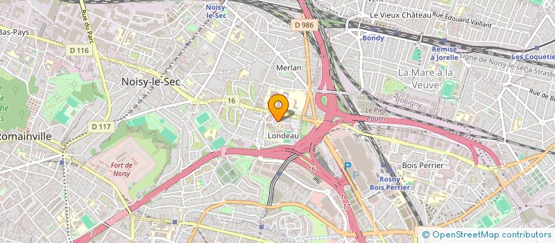 localisation de l'entreprise MADAME MAIMOUNA FOMBA  NOISY-LE-SEC