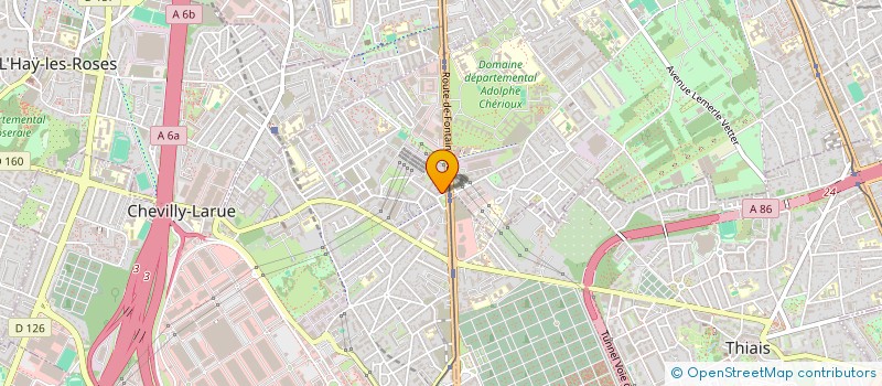 localisation de l'entreprise MADAME MAIMOUNA GARY  CHEVILLY LARUE