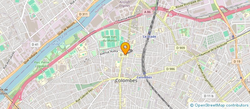 localisation de l'entreprise MADAME MAIMOUNA KA à COLOMBES