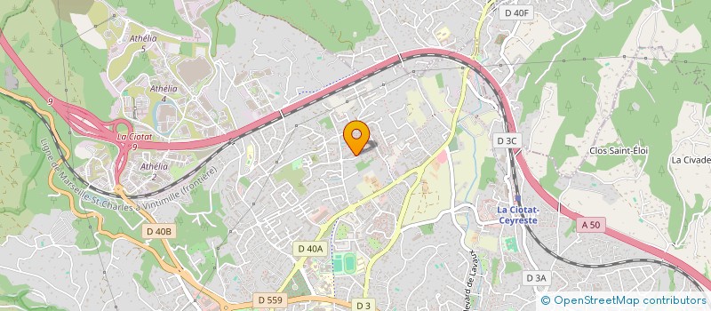 localisation de l'entreprise MADAME MAIMOUNA KONATE  LA CIOTAT