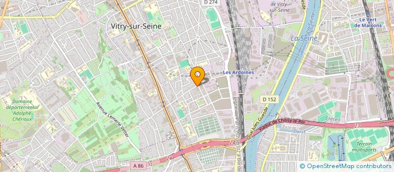 localisation de l'entreprise MADAME MAIMOUNA KONTE à VITRY-SUR-SEINE