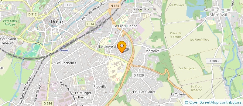 localisation de l'entreprise MADAME MAIMOUNA ORNELA à DREUX