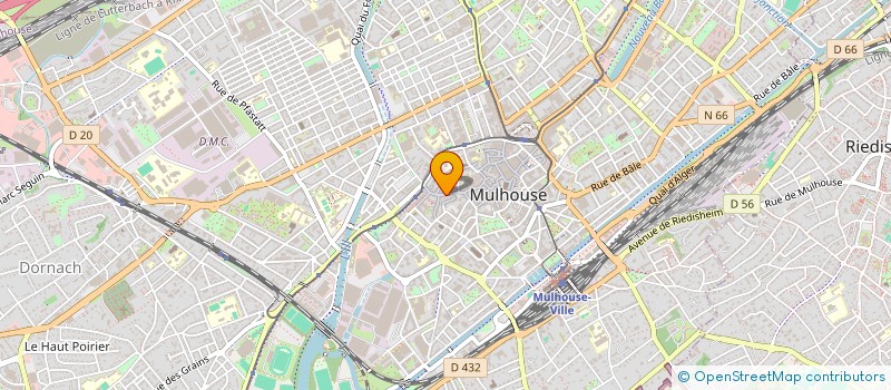 localisation de l'entreprise MADAME MAIMOUNA SETTE  MULHOUSE