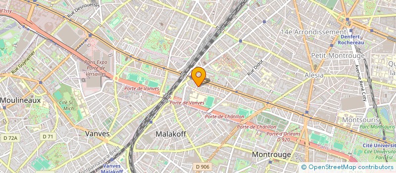 localisation de l'entreprise MADAME MAIMOUNA SIDIBE  PARIS