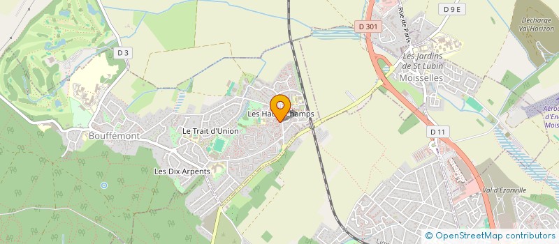 localisation de l'entreprise MADAME MAIMOUNA TRAORE  BOUFFEMONT