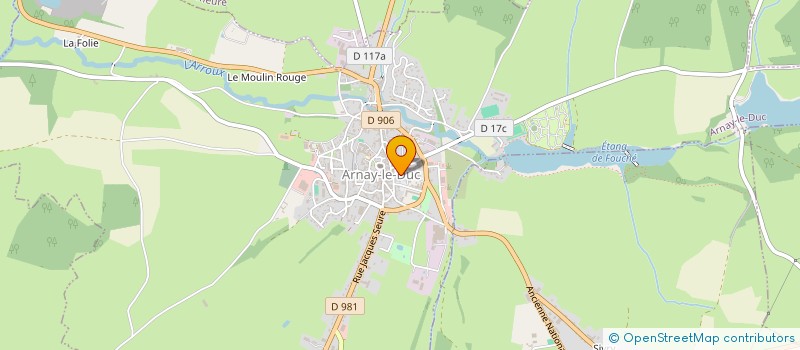 localisation de l'entreprise MADAME MAINA CHEMINEAU  CULETRE