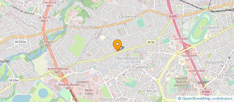 localisation de l'entreprise MADAME MAINA HOREL à TOULOUSE