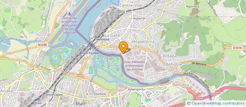 localisation de l'entreprise MADAME MAINA PERY  SAINT-JEAN-DE-LUZ