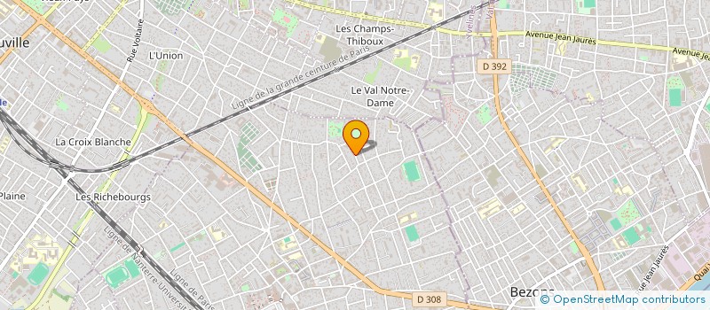 localisation de l'entreprise MADAME MAIRAM KANE  LE PORT-MARLY