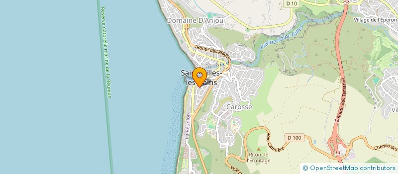 localisation de l'entreprise MADAME MAIRE BRAY  SAINT-PAUL