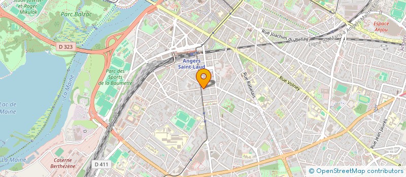 localisation de l'entreprise MADAME MAIRE DEPLAT  ANGERS