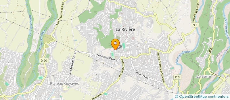 localisation de l'entreprise MADAME MAIRE MONIQUE ANTOINETTE  SAINT-LOUIS