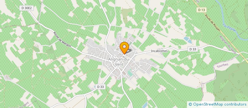 localisation de l'entreprise MADAME MAIREAD KENNEDY  ALIGNAN-DU-VENT