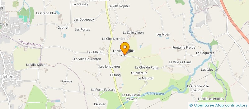 localisation de l'entreprise MADAME MAIRELIS REVEL  LAMBALLE-ARMOR