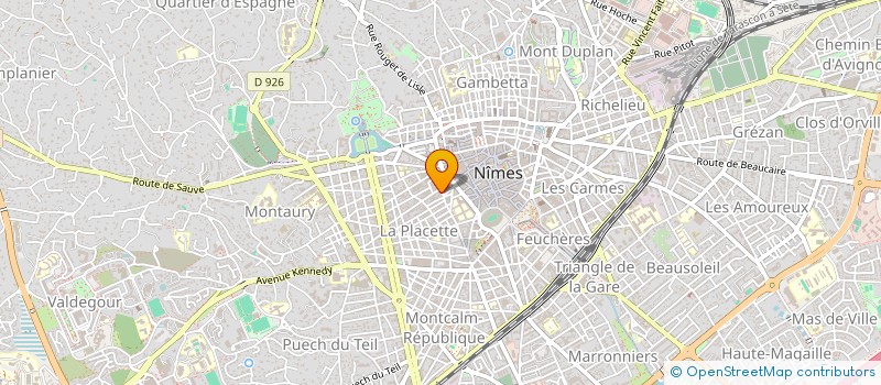 localisation de l'entreprise MADAME MAIRI OGILVIE à NIMES