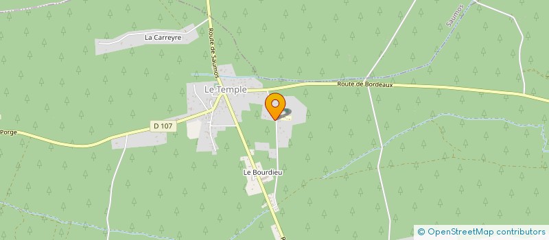 localisation de l'entreprise MADAME MAIRIE-CHRISTINE BOSSUS  LE TEMPLE