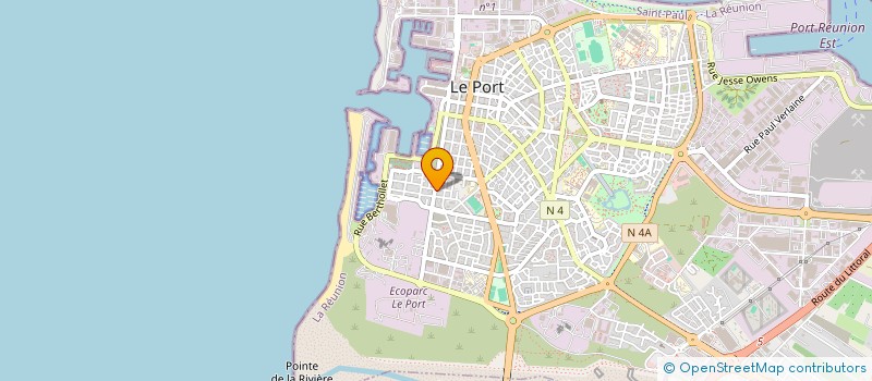 localisation de l'entreprise MADAME MAIRYLINE THAZAR  LE PORT