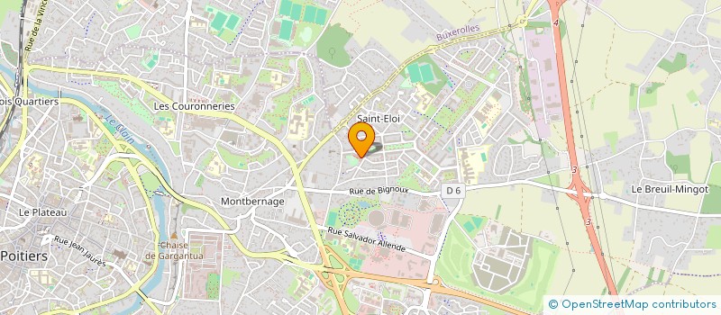 localisation de l'entreprise MADAME MAIS KOMAN  POITIERS