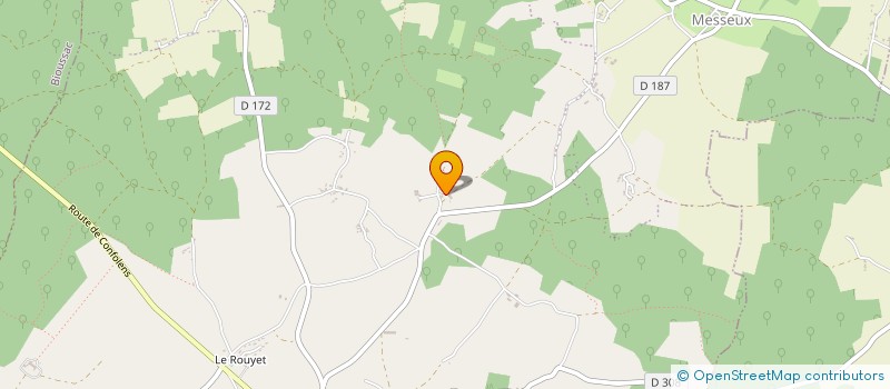 localisation de l'entreprise MADAME MAISIE AIRD  NANTEUIL-EN-VALLEE