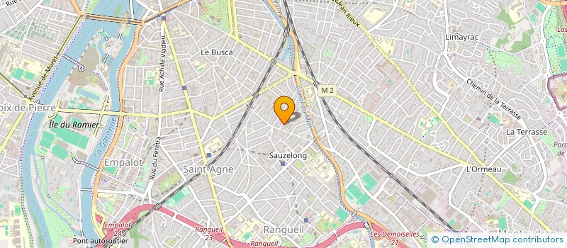 localisation de l'entreprise MADAME MAISSA EL HAGE  TOULOUSE