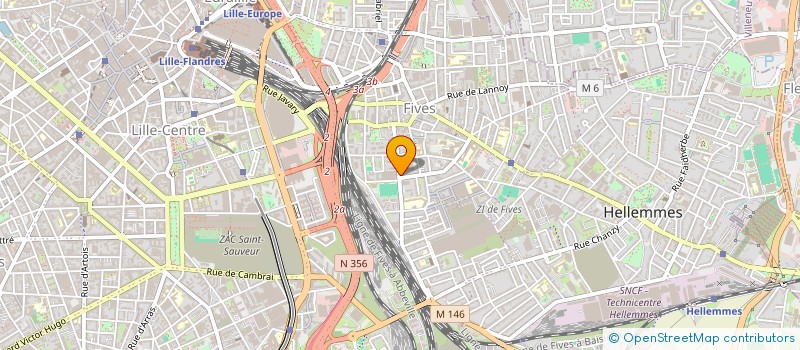 localisation de l'entreprise MADAME MAISSA GUELLA  LILLE