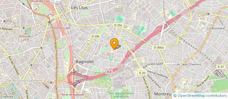 localisation de l'entreprise MADAME MAISSA NAAS à BAGNOLET