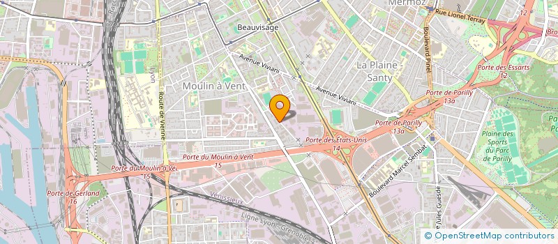 localisation de l'entreprise MADAME MAISSA RIQUELME  VENISSIEUX