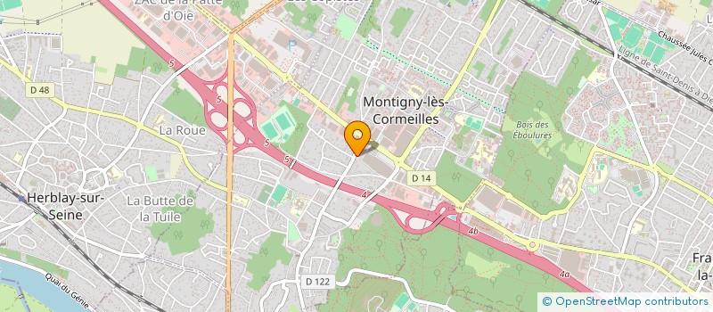 localisation de l'entreprise MADAME MAISSA TANTANE à MONTIGNY-LES-CORMEILLES