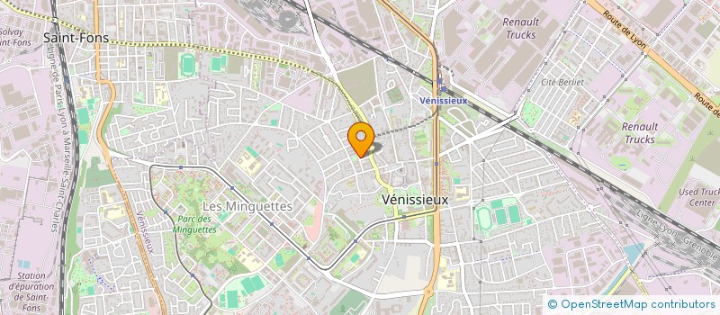 localisation de l'entreprise MADAME MAISSANE BOUDAOUD  VENISSIEUX