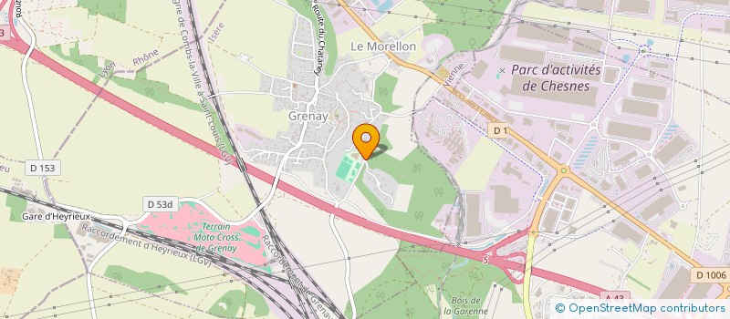 localisation de l'entreprise MADAME MAISSANE HADJERES  GRENAY