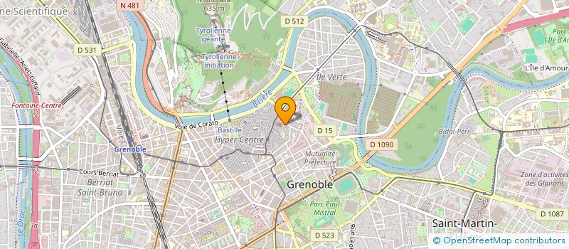 localisation de l'entreprise MADAME MAISSANE LARBI à GRENOBLE