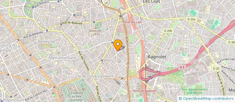 localisation de l'entreprise MADAME MAISSANE LEDRAA  PARIS