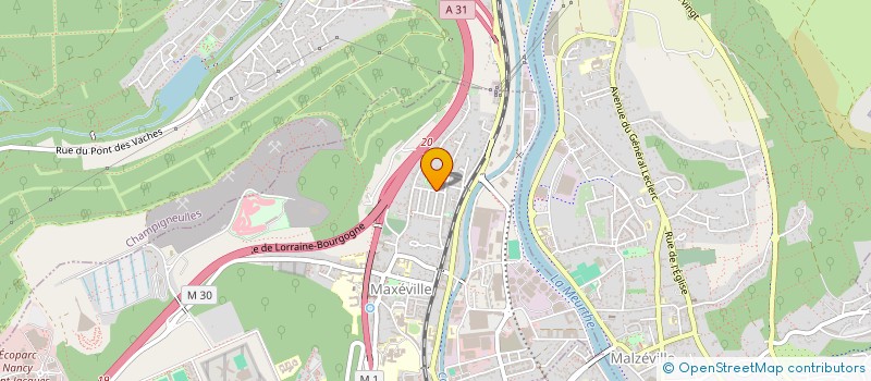 localisation de l'entreprise MADAME MAISSANE SABBOURI  MAXEVILLE