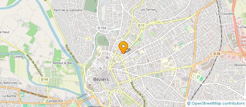 localisation de l'entreprise MADAME MAISSANE TAKDJOUT à BEZIERS