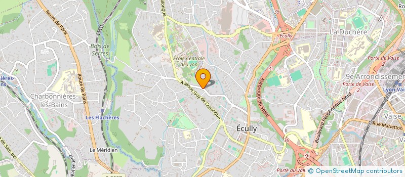 localisation de l'entreprise MADAME MAISSANE TOUATI  ECULLY