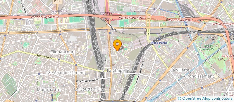 localisation de l'entreprise MADAME MAISSOUN CHETTAB  PARIS