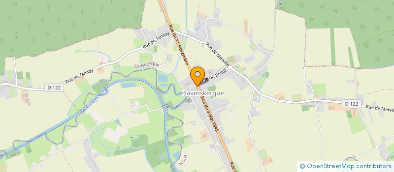 localisation de l'entreprise MADAME MAITA TEMPLEMENT  HAVERSKERQUE