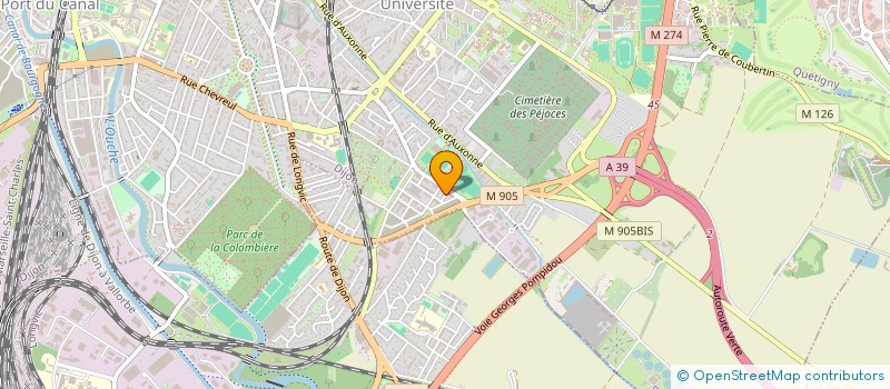 localisation de l'entreprise MADAME MAITE ADAM  DIJON