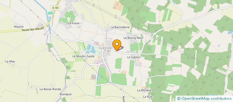 localisation de l'entreprise MADAME MAITE ARINO à GENNES-VAL-DE-LOIRE