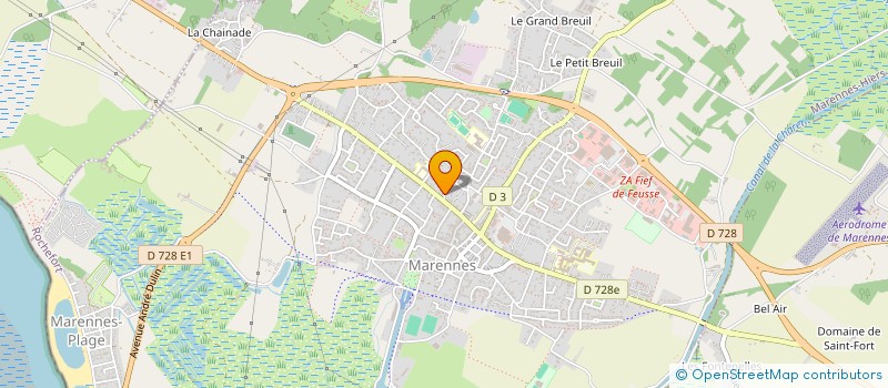 localisation de l'entreprise MADAME MAITE BOINARD  MARENNES-HIERS-BROUAGE