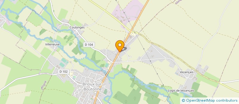 localisation de l'entreprise MADAME MAITE BONNET  BRIOUX-SUR-BOUTONNE